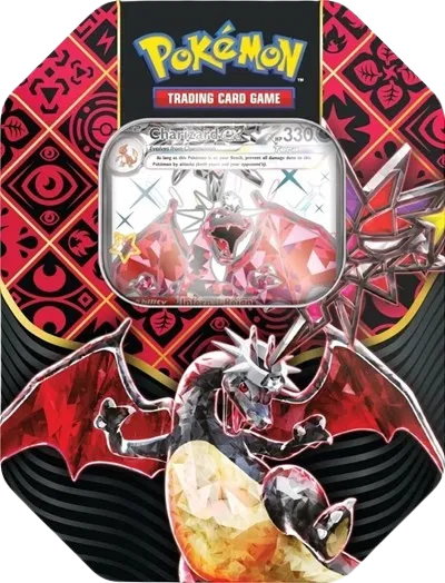 Paldean Fates International Tin [Charizard ex] · Normal