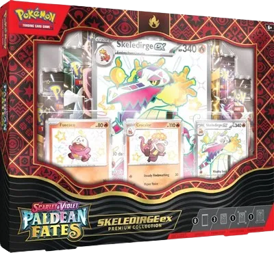 Pokemon TCG Paldean Fates Premium Collection Skeledirge ex Box