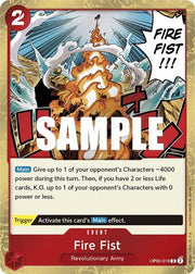 Fire Fist OP05-019 (Awakening of the New Era)