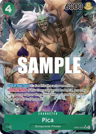 Pica (Alternate Art) OP05-032 (Awakening of the New Era)