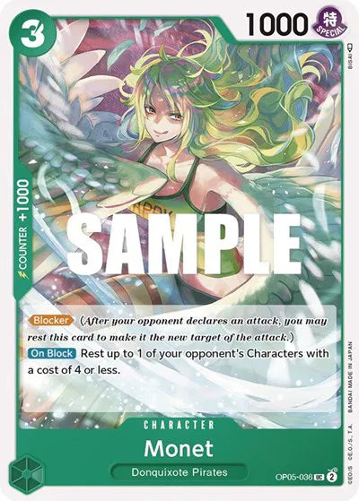 Monet OP05-036 (Awakening of the New Era)