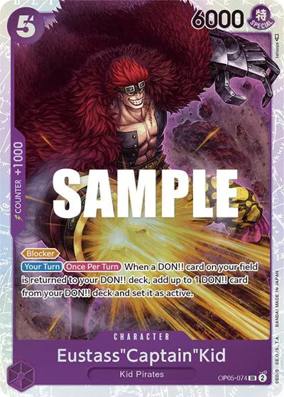 Eustass"Captain"Kid OP05-074 (Awakening of the New Era)