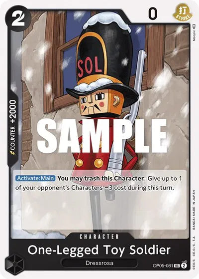 One-Legged Toy Soldier OP05-081 (Awakening of the New Era)