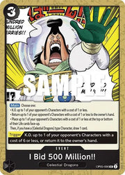 I Bid 500 Million!! OP05-096 (Awakening of the New Era)
