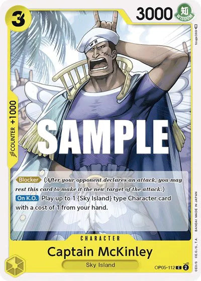 Captain McKinley OP05-112 · Normal (Awakening of the New Era)
