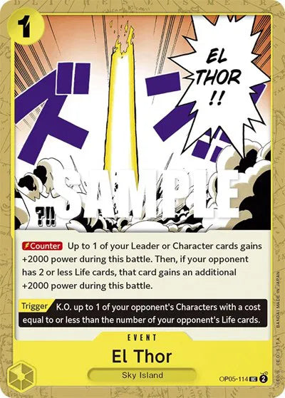 El Thor OP05-114 (Awakening of the New Era)