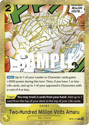 Two-Hundred Million Volts Amaru OP05-115 (Awakening of the New Era)