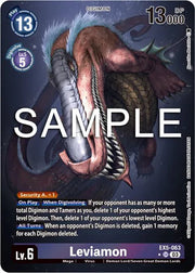 Leviamon (Alternate Art) EX5-063 SR (Animal Colosseum)