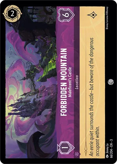 Forbidden Mountain - Maleficent's Castle 66/204 · Normal (Into the Inklands)