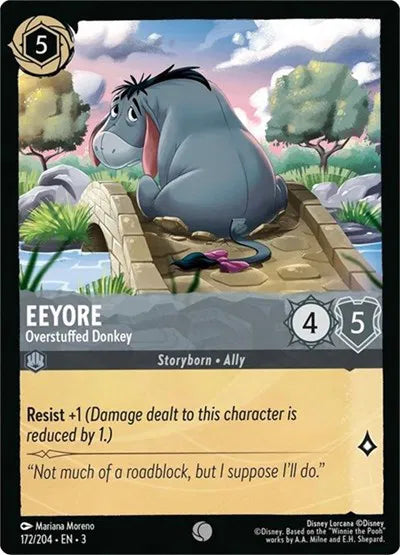 Eeyore - Overstuffed Donkey 172/204 · Normal (Into the Inklands)