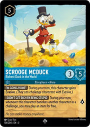 Scrooge McDuck - Richest Duck in the World 154/204 · Normal (Into the Inklands)