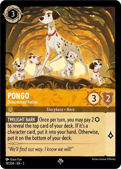 Pongo - Determined Father 19/204 · Normal (Into the Inklands)