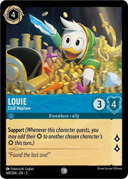 Louie - Chill Nephew 149/204 · Cold Foil (Into the Inklands)