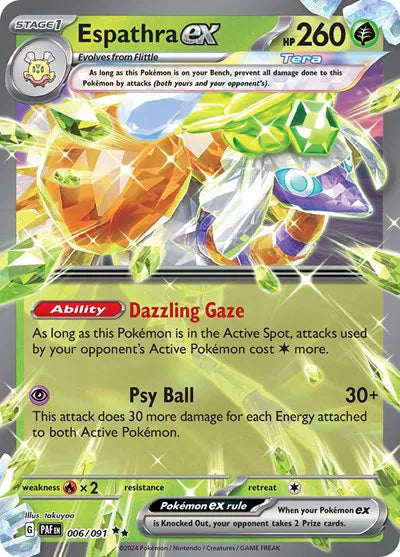 Espathra ex 006/091 (Paldean Fates)