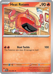 Heat Rotom 013/091 · Holofoil (Paldean Fates)