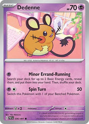 Dedenne 036/091 · Normal (Paldean Fates)