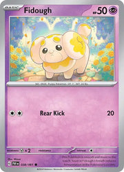 Fidough 038/091 · Reverse Holofoil (Paldean Fates)