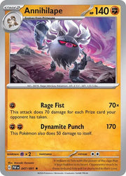Annihilape 047/091 · Holofoil (Paldean Fates)