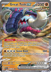 Great Tusk ex 053/091 (Paldean Fates)
