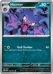 Haunter 056/091 · Reverse Holofoil (Paldean Fates)