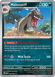 Mabosstiff 063/091 · Holofoil (Paldean Fates)