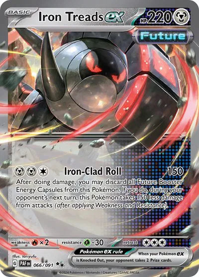 Iron Treads ex 066/091 (Paldean Fates)