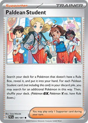 Paldean Student 085/091 · Reverse Holofoil (Paldean Fates)