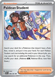 Paldean Student 086/091 · Reverse Holofoil (Paldean Fates)