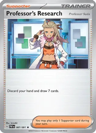 Professor’s Research 087/091 · Holofoil (Paldean Fates)