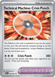 Technical Machine: Crisis Punch 090/091 · Reverse Holofoil (Paldean Fates)