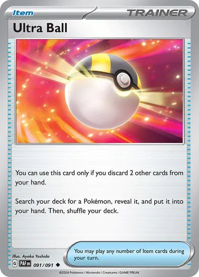 Ultra Ball 091/091 · Normal (Paldean Fates)
