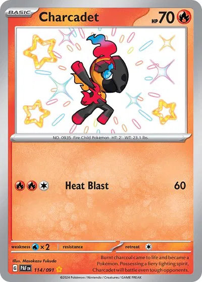Charcadet 114/091 (Paldean Fates)
