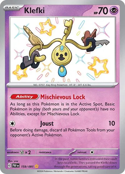 Klefki 159/091 (Paldean Fates)