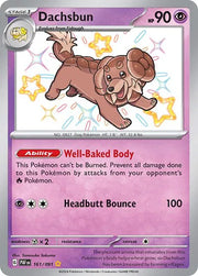 Dachsbun 161/091 · Holofoil (Paldean Fates)