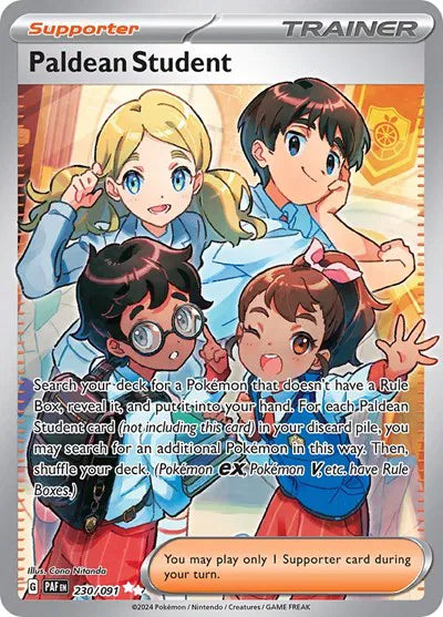 Paldean Student Paldean Fates Ultra Rare 230/091