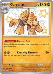 Garganacl - 178/091 Shiny Rare