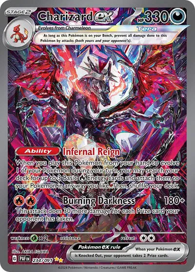 Charizard ex 234/091 (Paldean Fates)