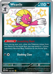 Weavile 183/091 (Paldean Fates)