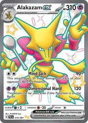 Alakazam ex 215/091 (Paldean Fates)