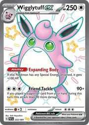 Wigglytuff ex 222/091 (Paldean Fates)