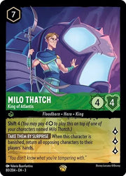 Milo Thatch - King of Atlantis 80/204 · Normal (Into the Inklands)