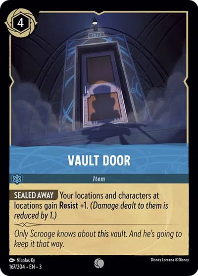 Vault Door 167/204 · Cold Foil (Into the Inklands)