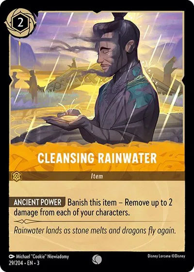 Cleansing Rainwater 29/204 · Normal (Into the Inklands)