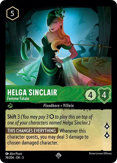 Helga Sinclair - Femme Fatale 74/204 · Normal (Into the Inklands)