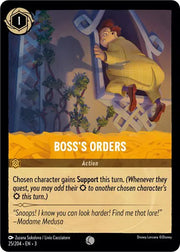 Boss's Orders 25/204 · Cold Foil (Into the Inklands)
