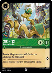 Sir Hiss - Aggravating Asp 86/204 · Normal (Into the Inklands)