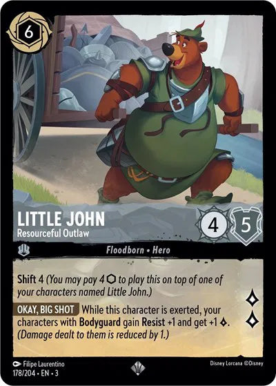 Little John - Resourceful Outlaw 178/204 · Normal (Into the Inklands)
