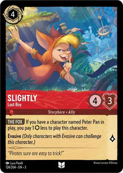 Slightly - Lost Boy 124/204 · Cold Foil (Into the Inklands)