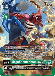 MegaKabuterimon Ace (Alternate Art) BT15-049 SR (Exceed Apocalypse)