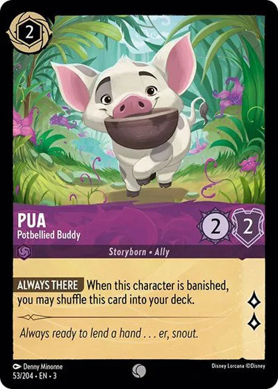 Pua - Potbellied Buddy 53/204 · Normal (Into the Inklands)
